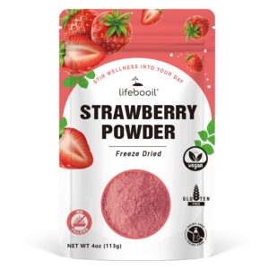 Freeze Dried Strawberry Powder